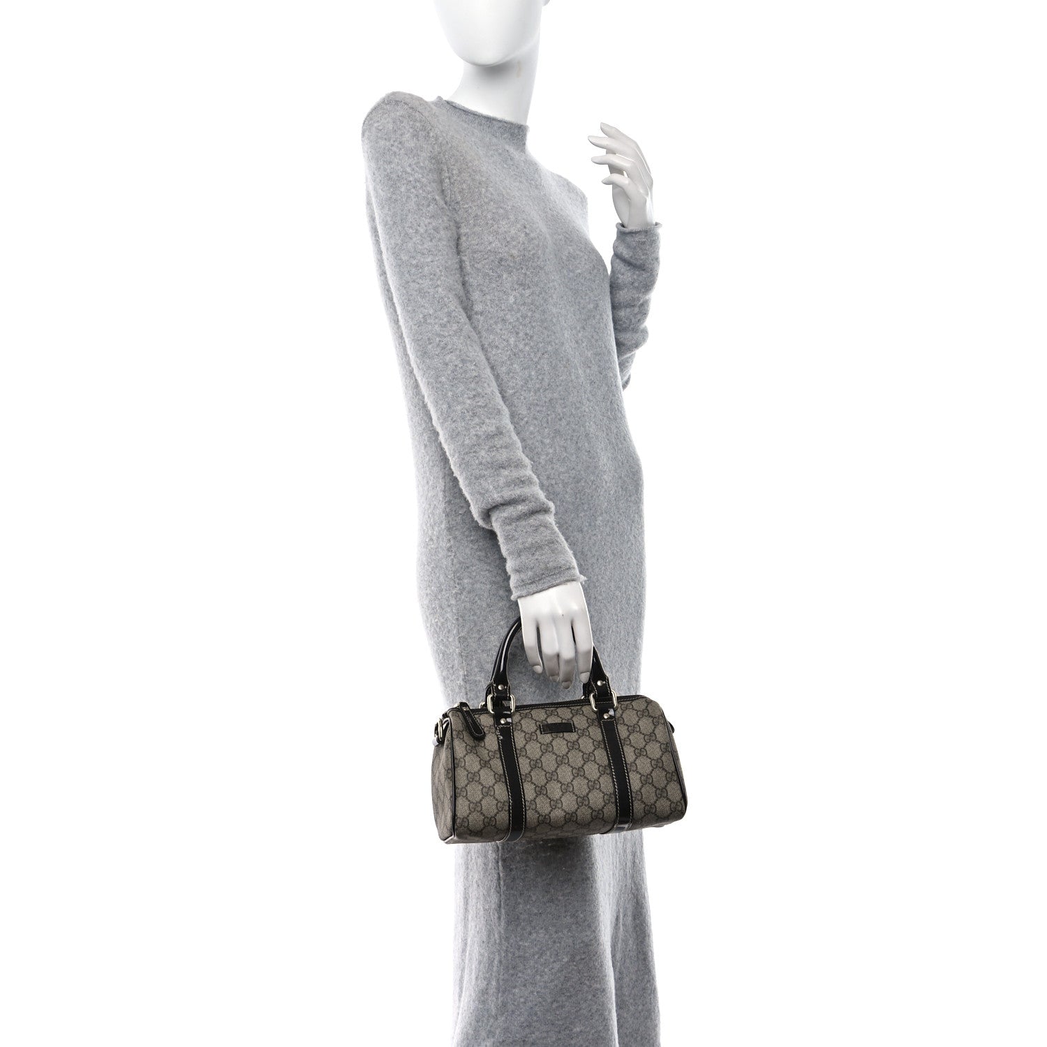 Gucci GG Plus Monogram Small Joy Boston Dark Brown 2 of 9