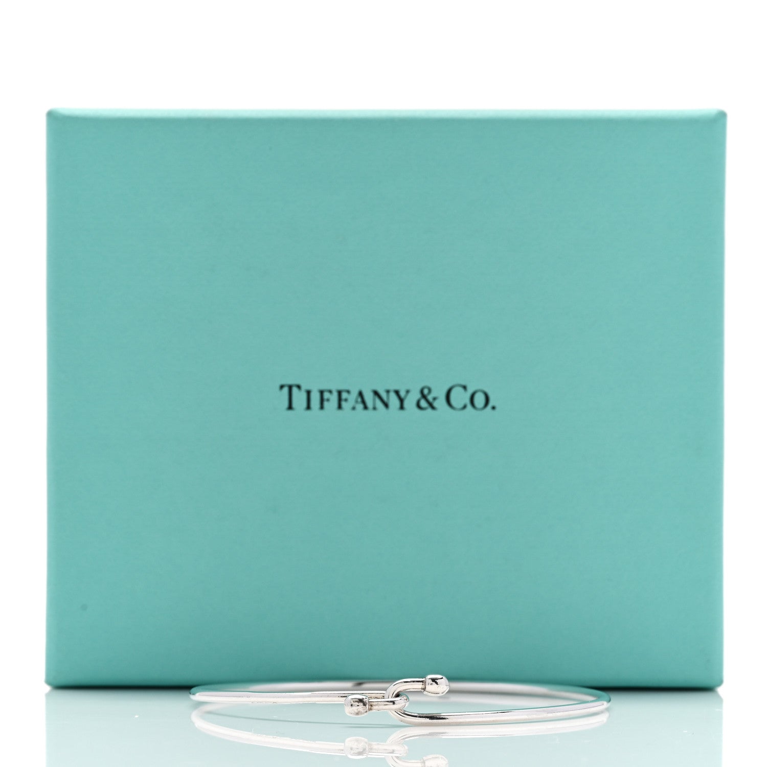 PRY Silver Hook Bangle [narrow]　シュウト Tiffany Sterling Silver Hook Bangle Bracelet 1826210 – FASHIONPHILE