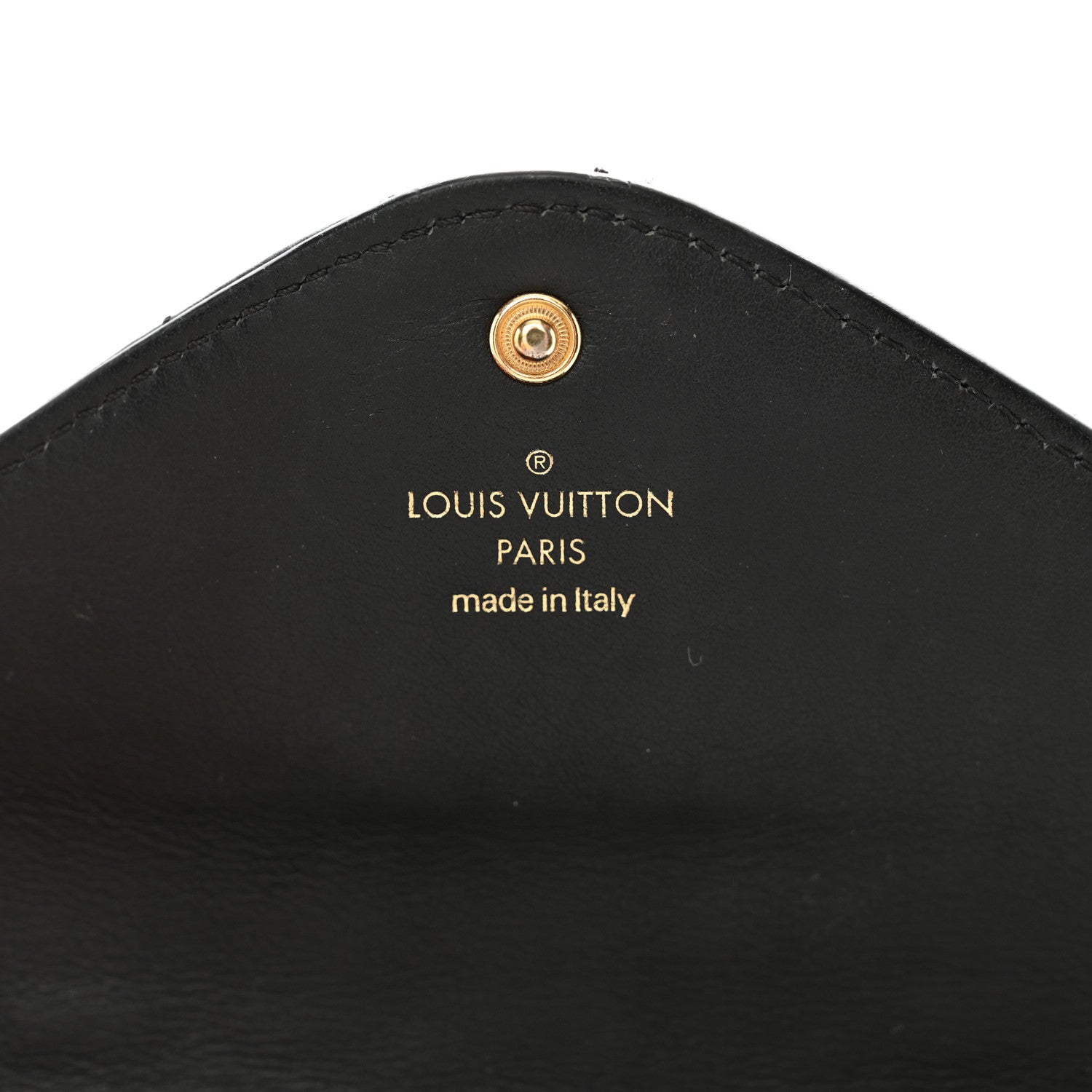 Louis Vuitton Calfskin New Wave Long Wallet Black 7 of 10