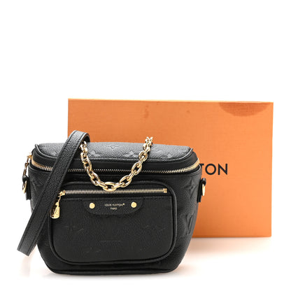 Louis Vuitton Empreinte Mini Bumbag Black 10 of 10