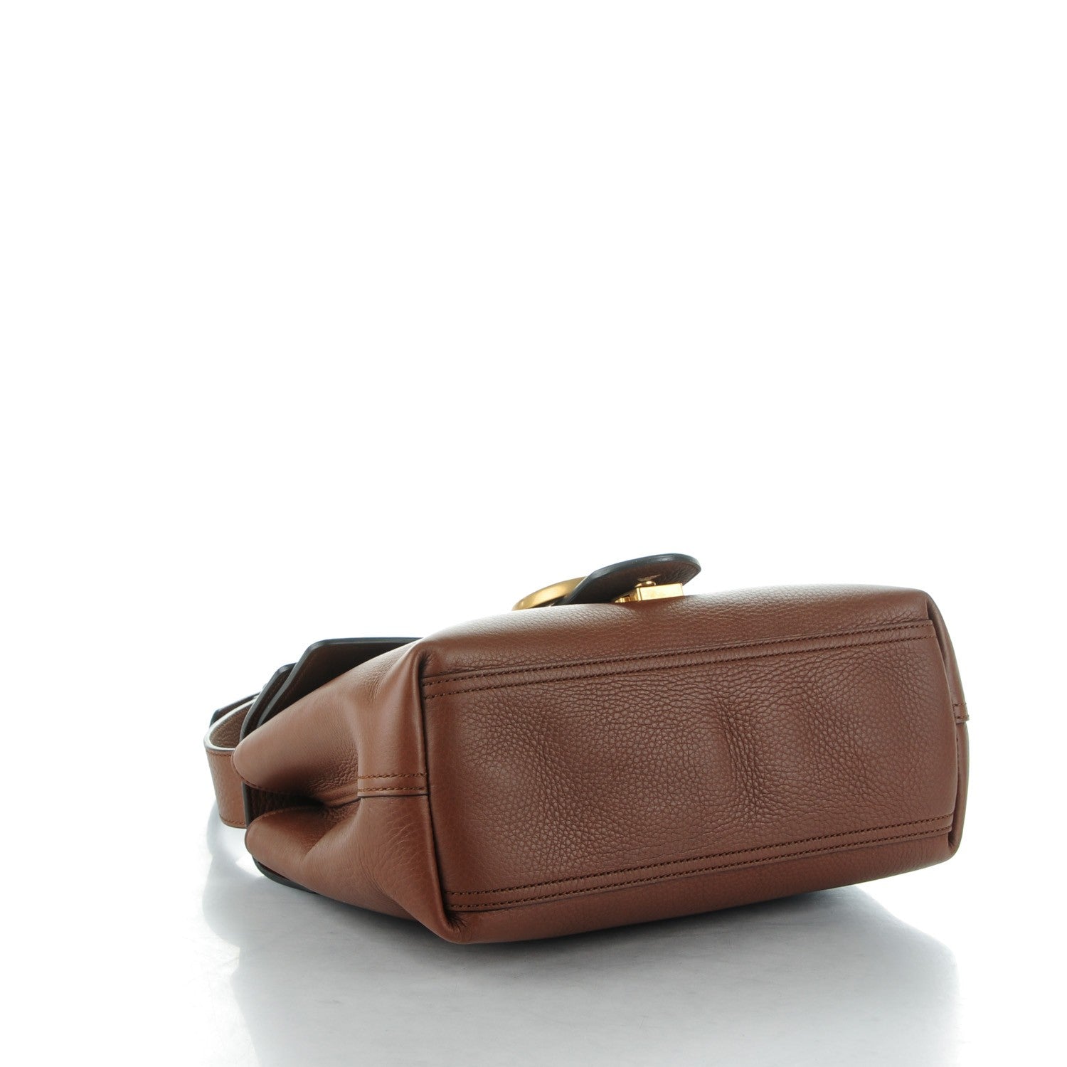 Gucci Cellarius Calfskin GG Marmont Shoulder Bag Nut Brown 4 of 7