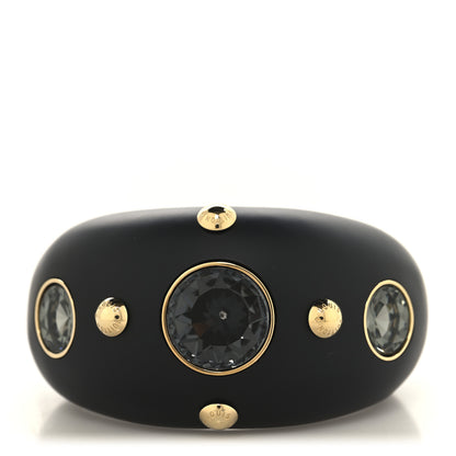 Louis Vuitton Resin Crystal Over The Rainbow Cuff Black 1 of 4