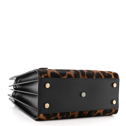 Saint Laurent Pony Effect Calfskin Leopard Print Baby Supple Sac De Jour 4 of 9