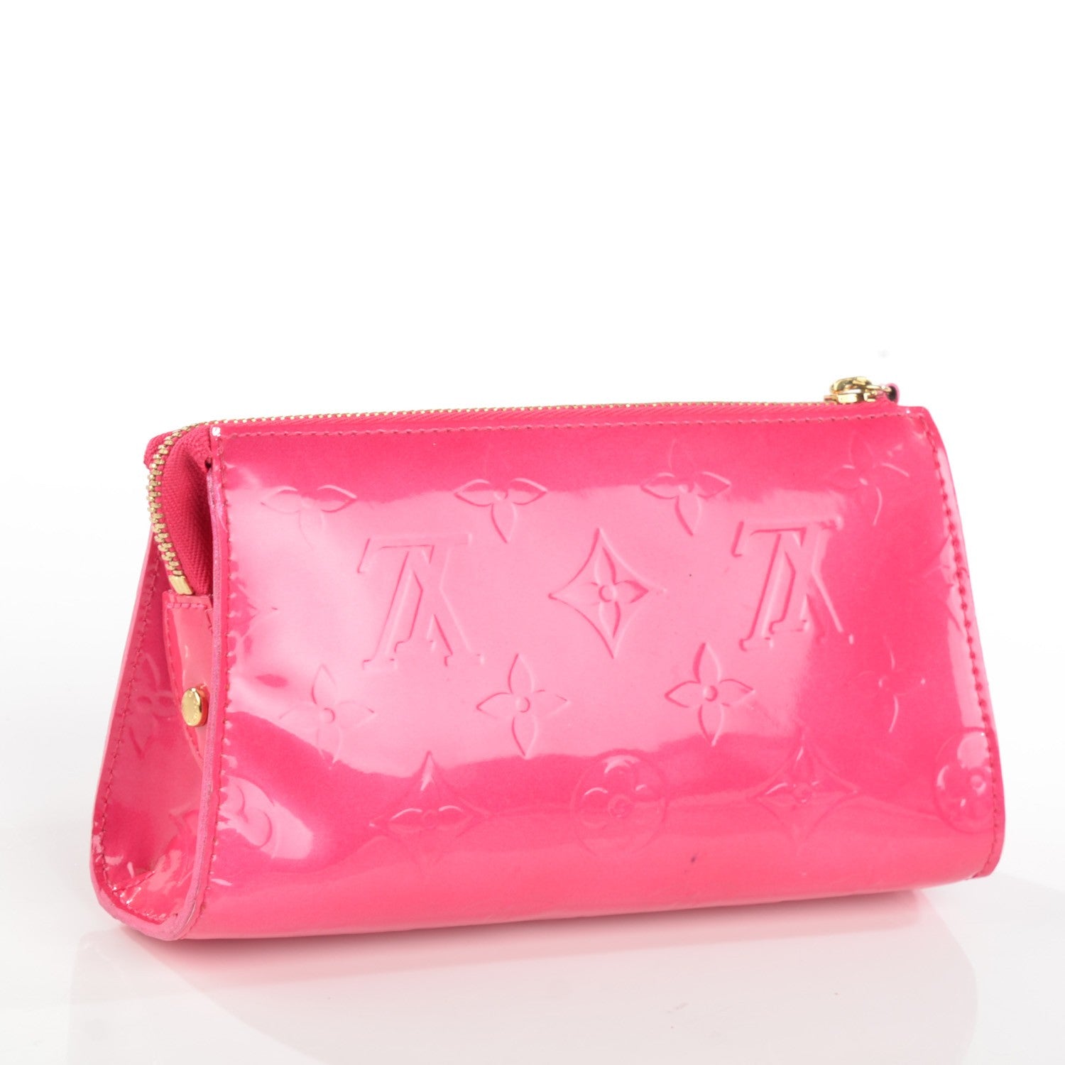 Louis Vuitton Vernis Trousse Cosmetic Pouch Rose Pop 3 of 7