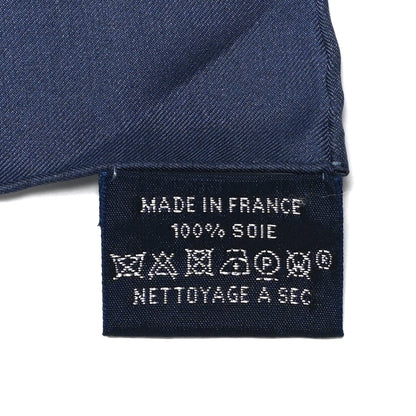 Hermes Silk Pegase Pop Scarf 140 Bleu Jean Ciel Rouge 3 of 5