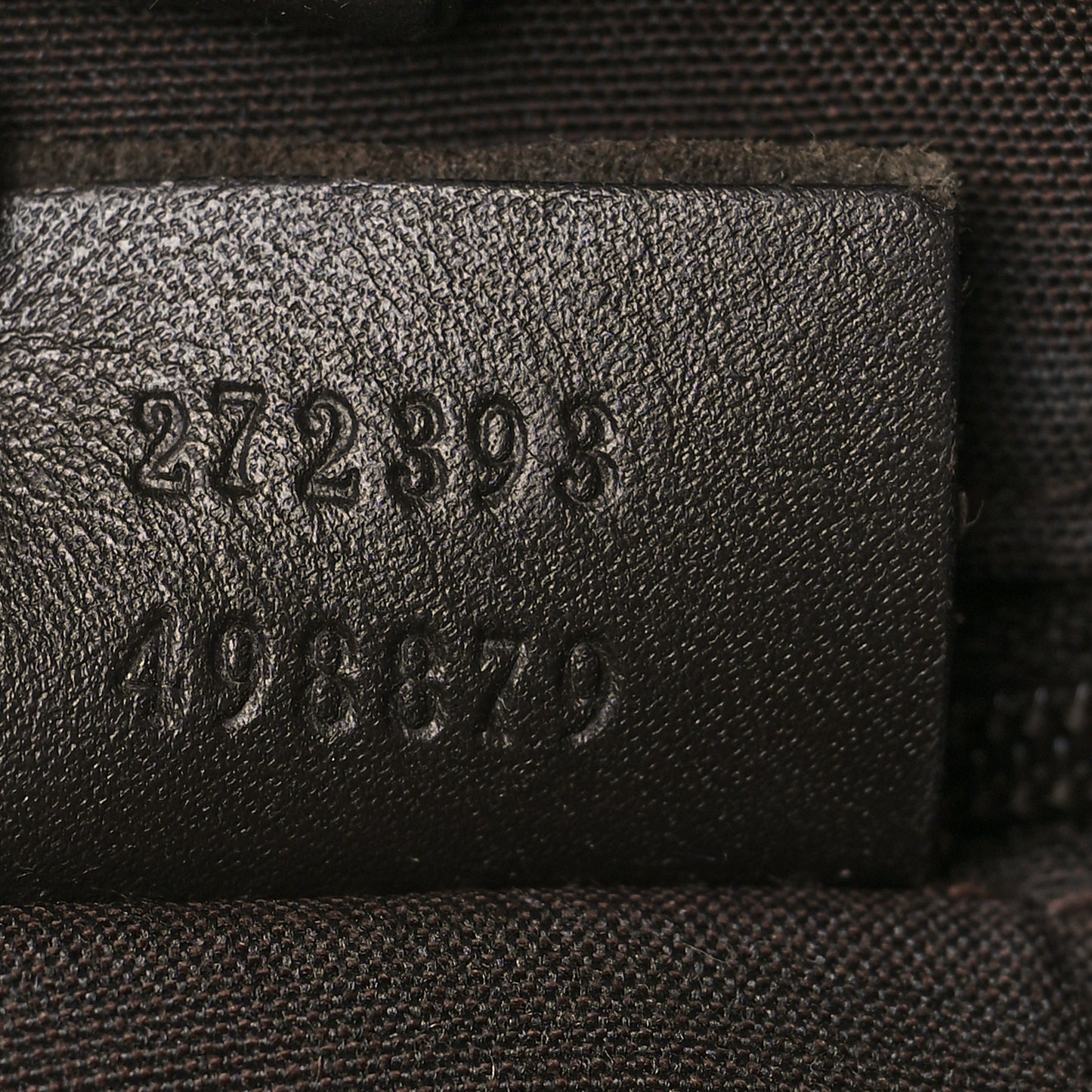 Monogram Medium Abbey Convertible Tote Dark Brown