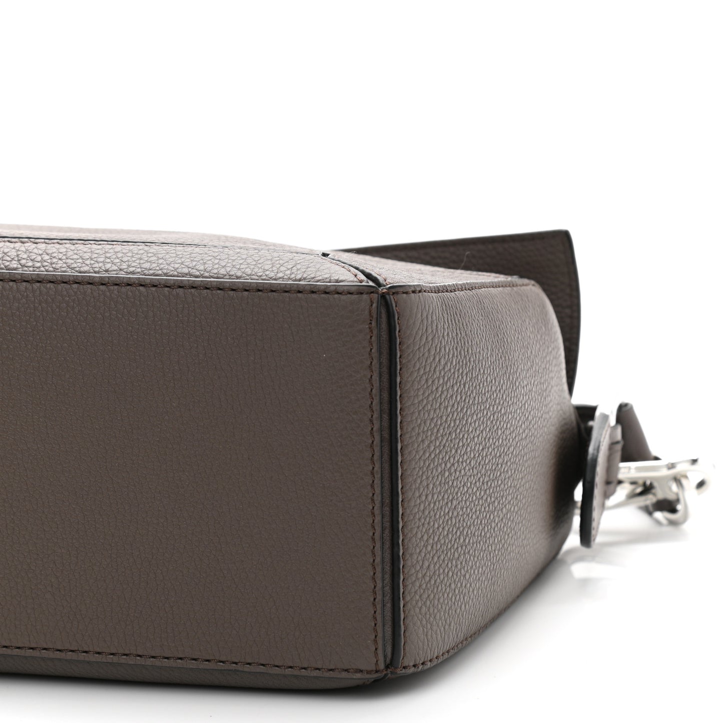 Calfskin Small Puzzle Bag Dark Taupe