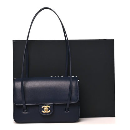Chanel Shiny Caviar Preppy Coco Small Flap Navy 11 of 11
