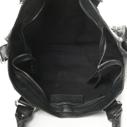 Balenciaga Agneau Giant 21 Silver Hardware Part Time Black 5 of 21