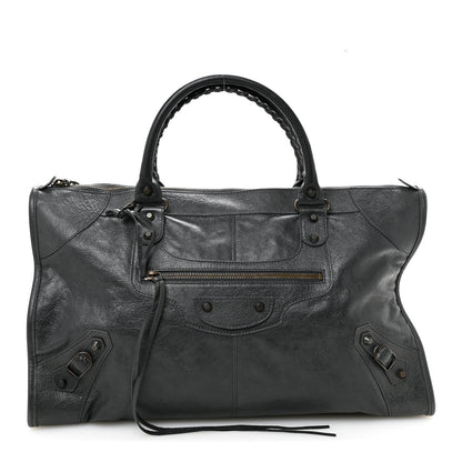 Balenciaga Agneau Classic Hardware Work Anthracite 1 of 10