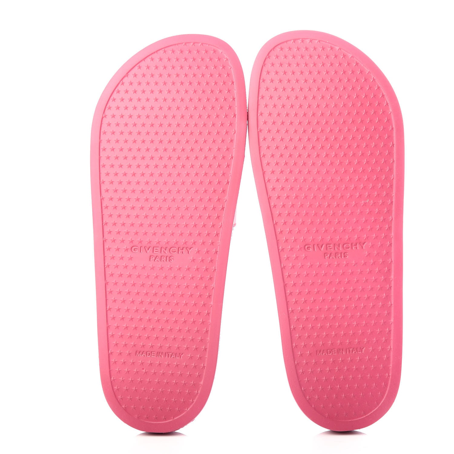 Givenchy Rubber Womens Logo Womens Pool Slides Sandals 41 Pink 6 of 11