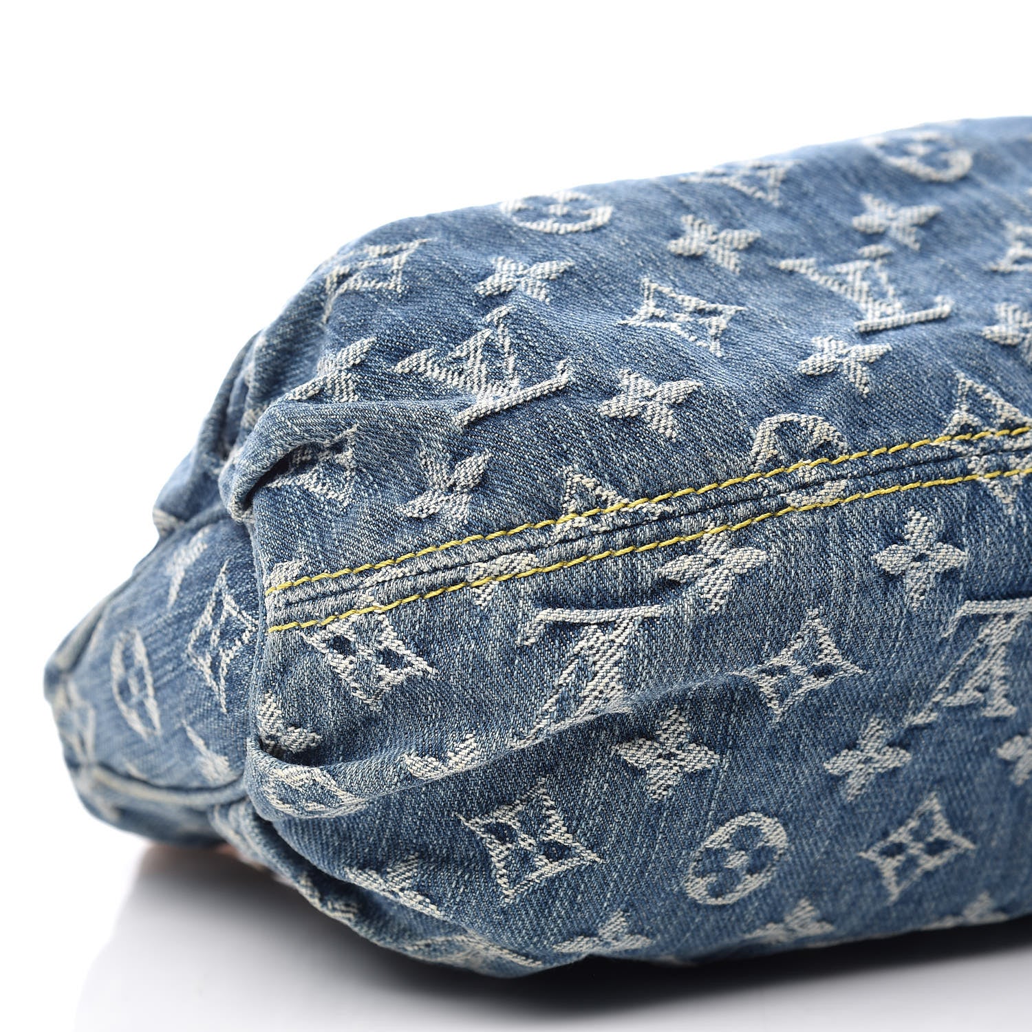 Louis Vuitton Monogram Denim Pleaty Blue 10 of 11