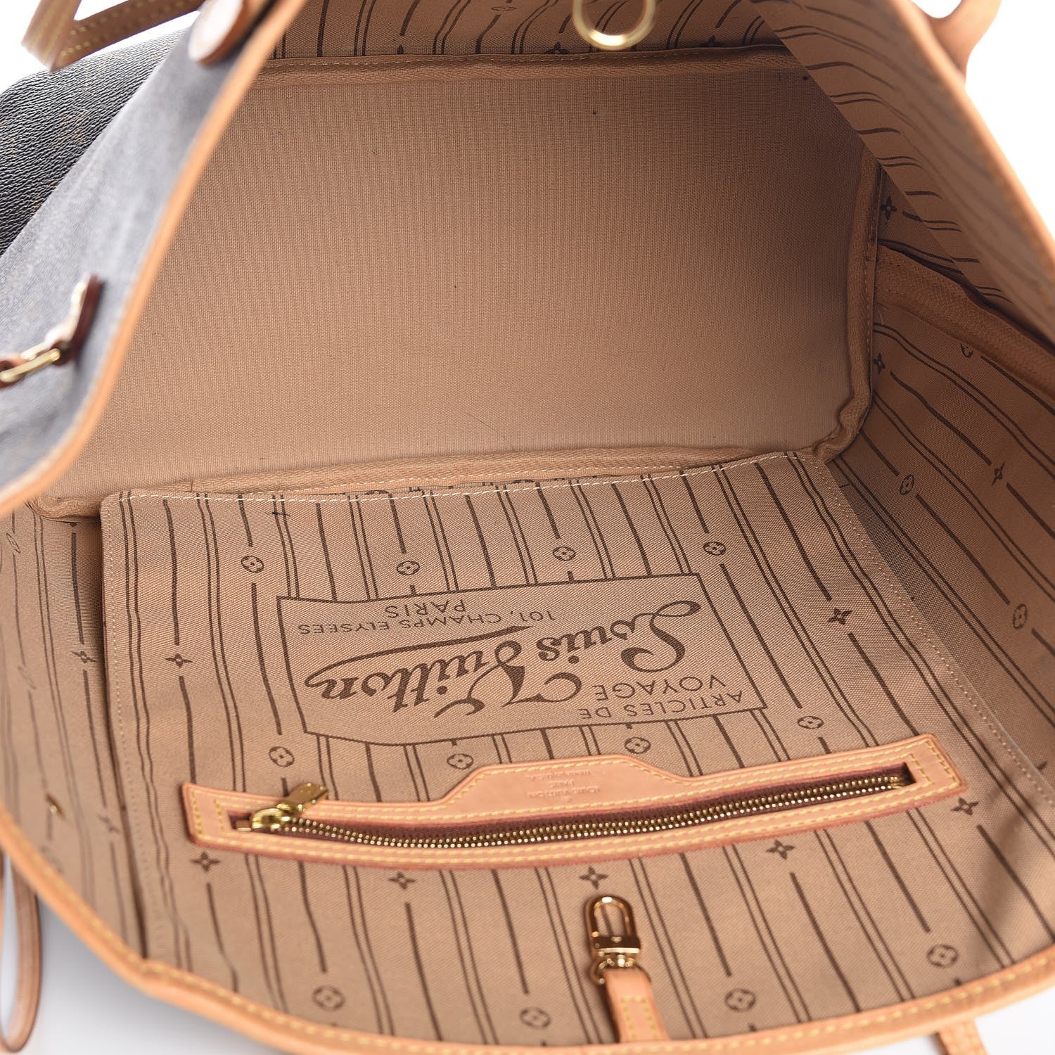 Louis Vuitton Monogram Neverfull MM 5 of 8