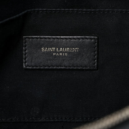 Saint Laurent Grain De Poudre Monogram Belt Bag Black 6 of 13