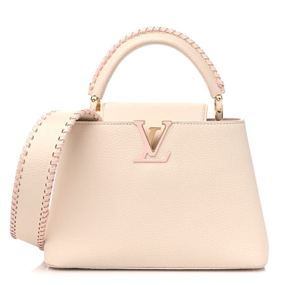 Louis Vuitton Taurillon Capucines BB Cream Beige Pearly Pink 1 of 8