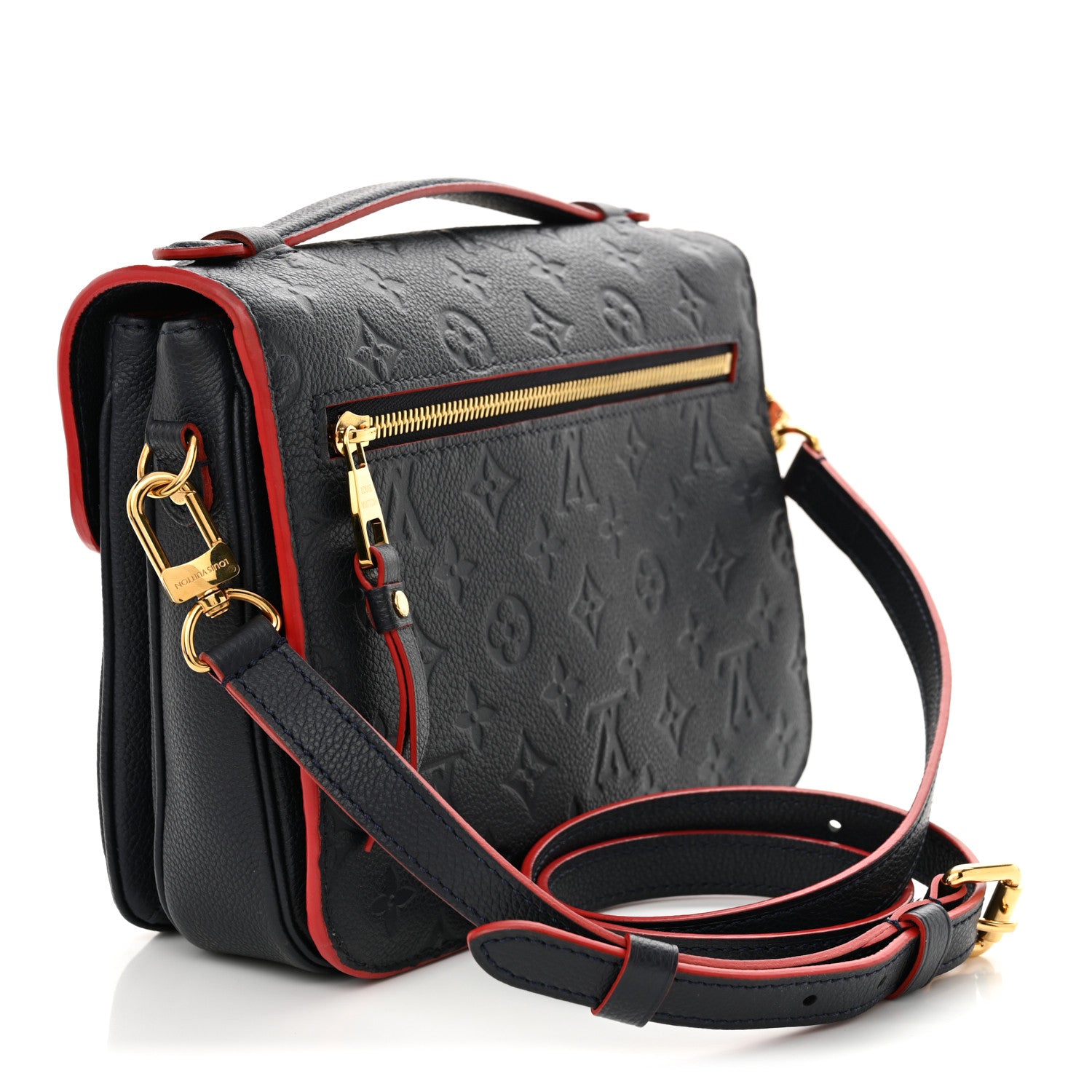 Louis Vuitton Empreinte Pochette Metis Marine Rouge 3 of 11