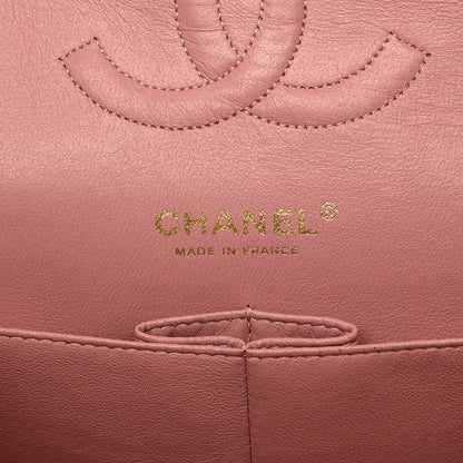 Chanel Caviar Quilted Medium Double Flap Pink 6 of 9