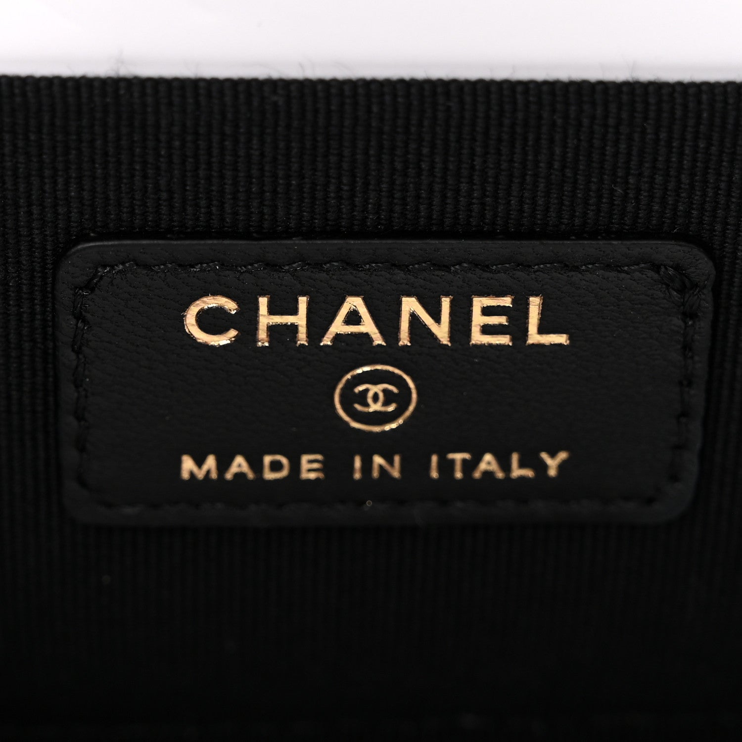 Chanel Lambskin Quilted Small Top Handle Vanity Case With Chain Black 6 of 13