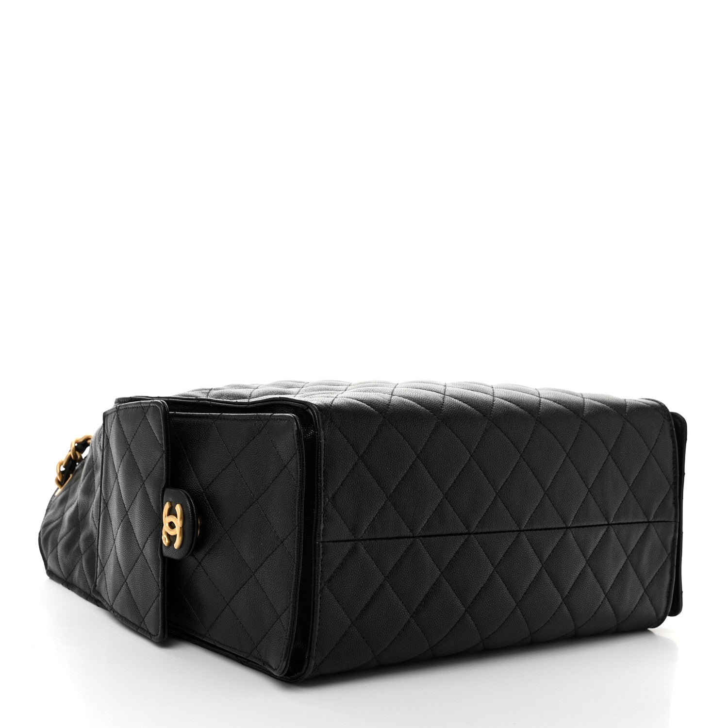 Chanel Caviar Quilted Medium Chanel 25 Handbag Black 5 of 12
