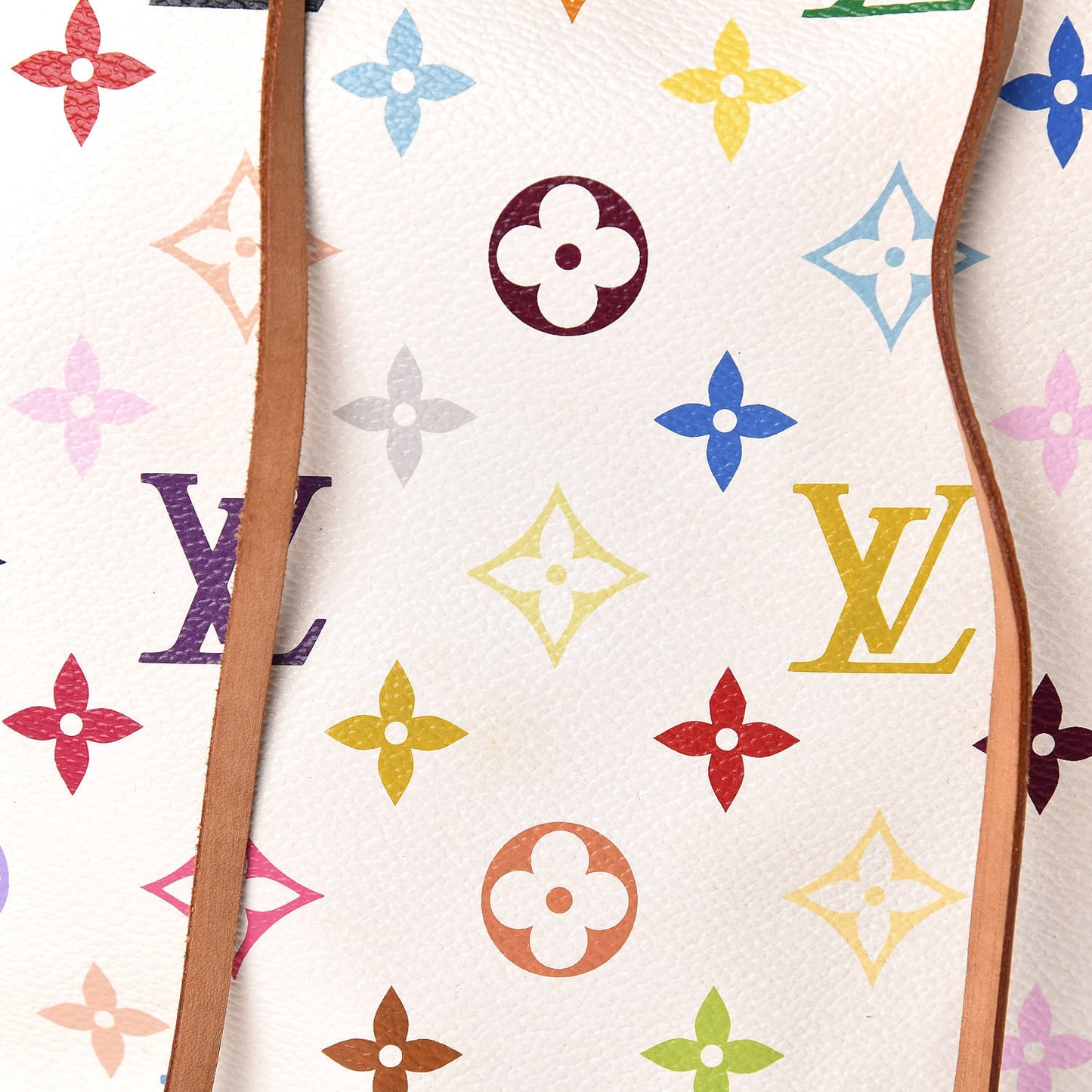 Monogram Multicolor Petit Noe White