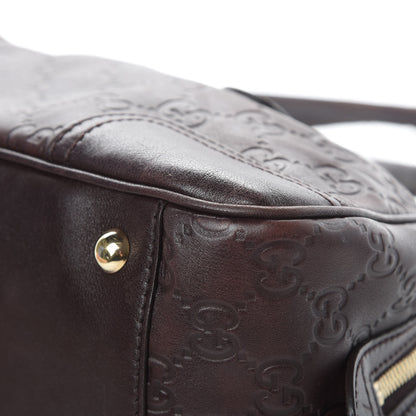 Gucci Guccissima Small Princy Satchel Brown 10 of 15