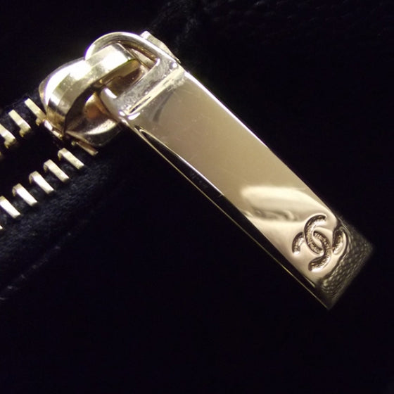Chanel Caviar Grand Shopping Tote GST Black 11 of 11