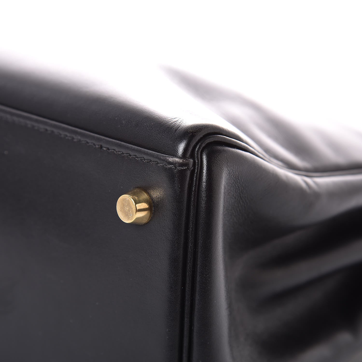 Hermes Box Kelly Retourne 28 Black 33 of 34