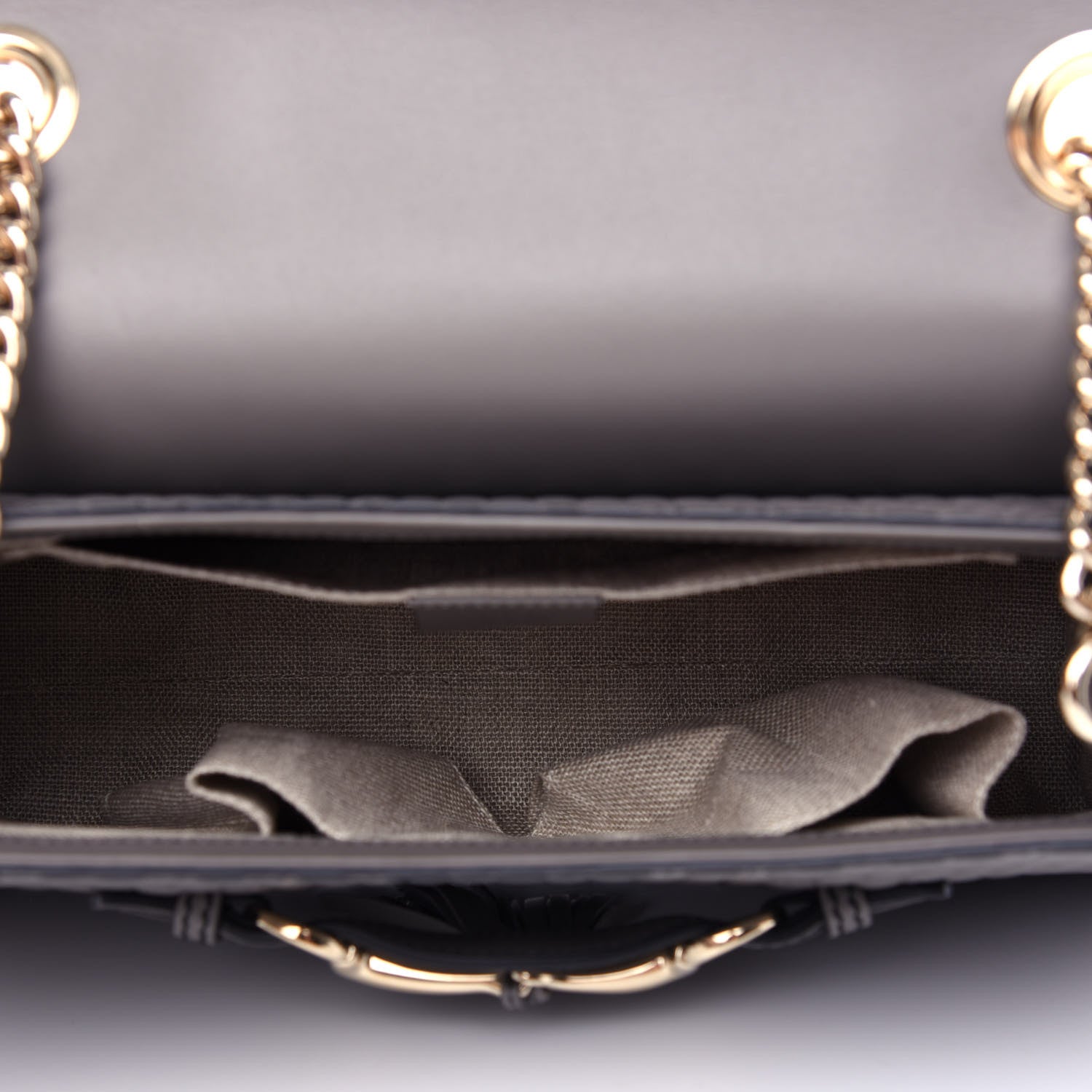 Gucci Soft Microguccissima Medium Emily Chain Shoulder Bag Loess 5 of 10