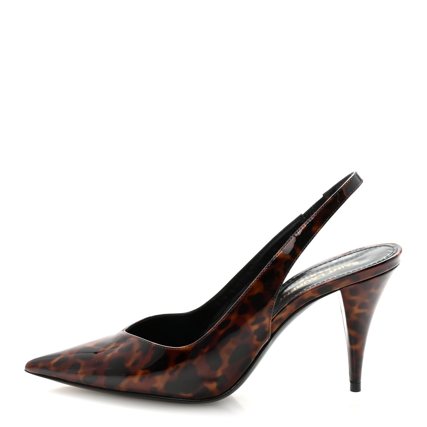 Saint Laurent Calfskin Anja 85 Pumps 36 Manto Naturale 1 of 19