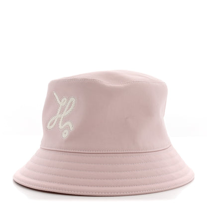 Hermes Cotton Harper H Nautic Bucket Hat 57 Rose Sepia 1 of 10