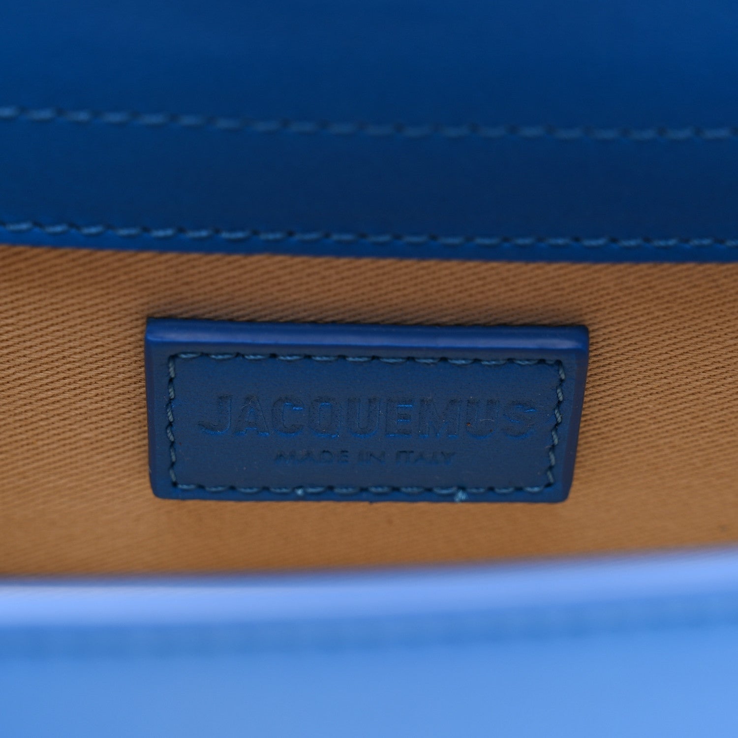 Jacquemus Smooth Calfskin Le Bambino Blue 6 of 9