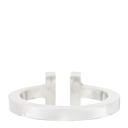 Tiffany Sterling Silver T Square Ring 55 7.25 3 of 4