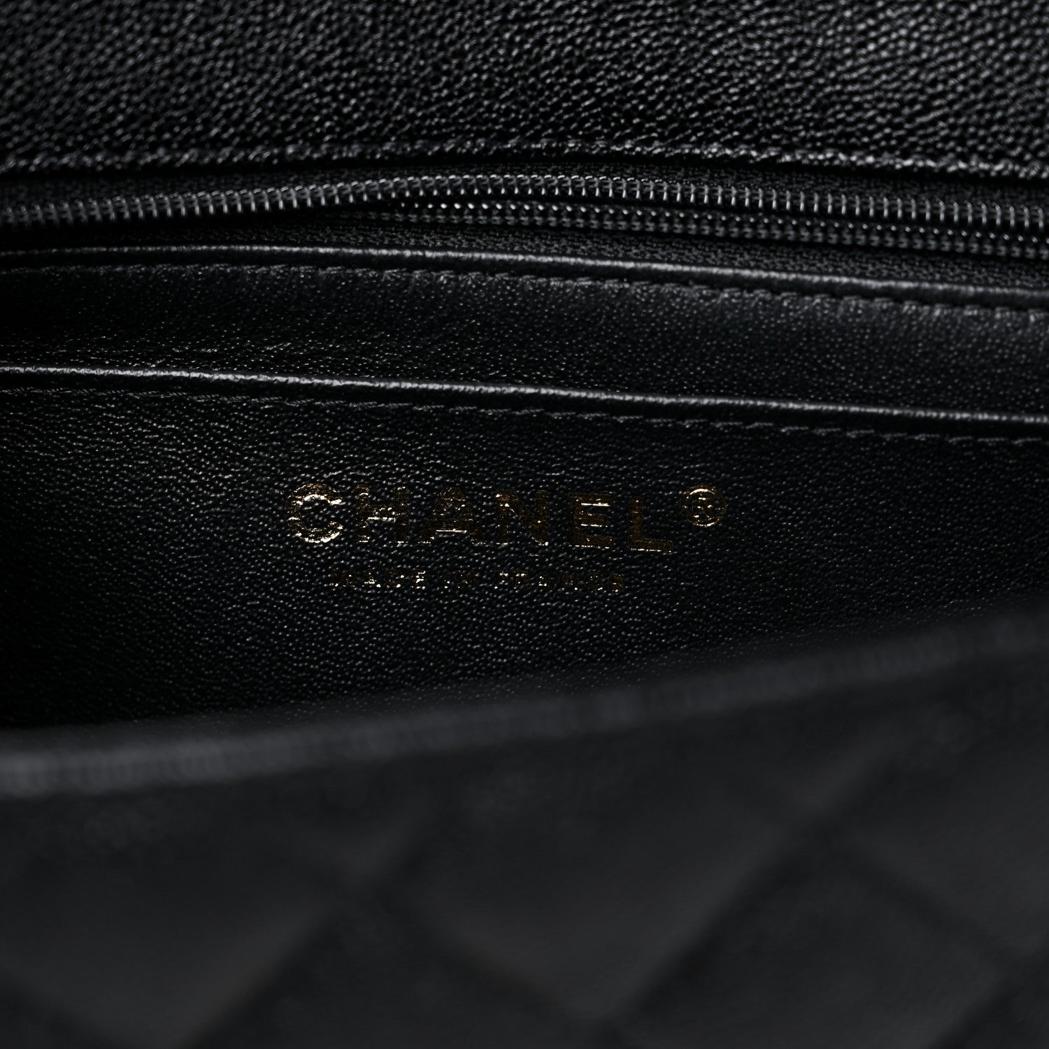 Chanel Caviar Quilted Mini Top Handle Rectangular Flap Black 6 of 9