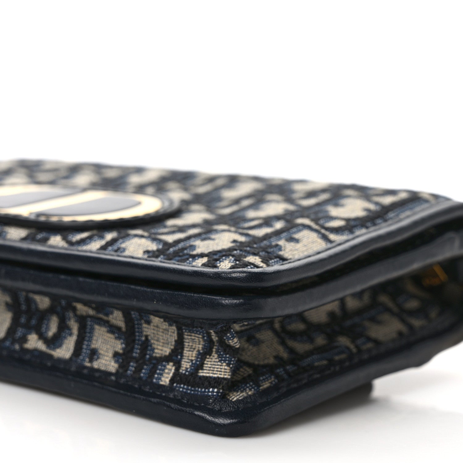 Christian Dior Oblique 30 Montaigne 2-In-1 Pouch Blue 8 of 8