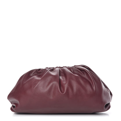 Bottega Veneta Smooth Butter Calf The Pouch Oversized Clutch Bordeaux 1 of 10