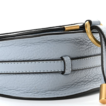 Chloe Calfskin Nano Marcie Saddle Bag Shady Blue 8 of 12