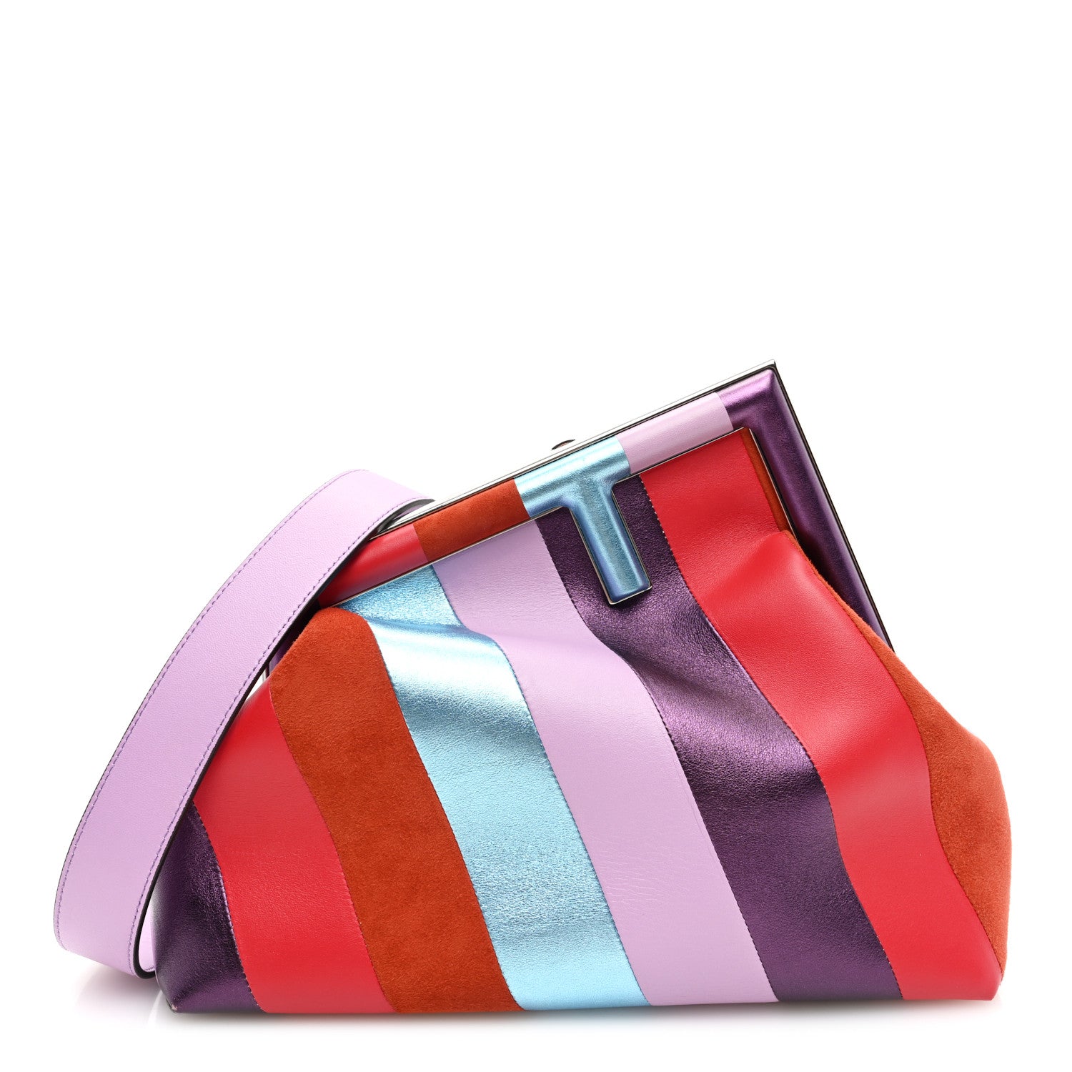 Fendi Shiny Nappa Medium Fendi First Multicolor 1 of 10