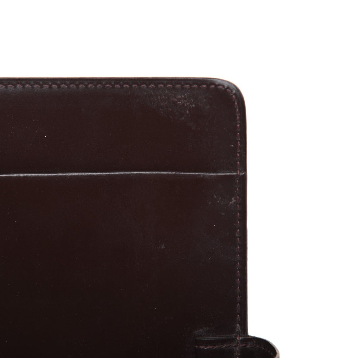 Epi Medium Ring Agenda Cover Moka