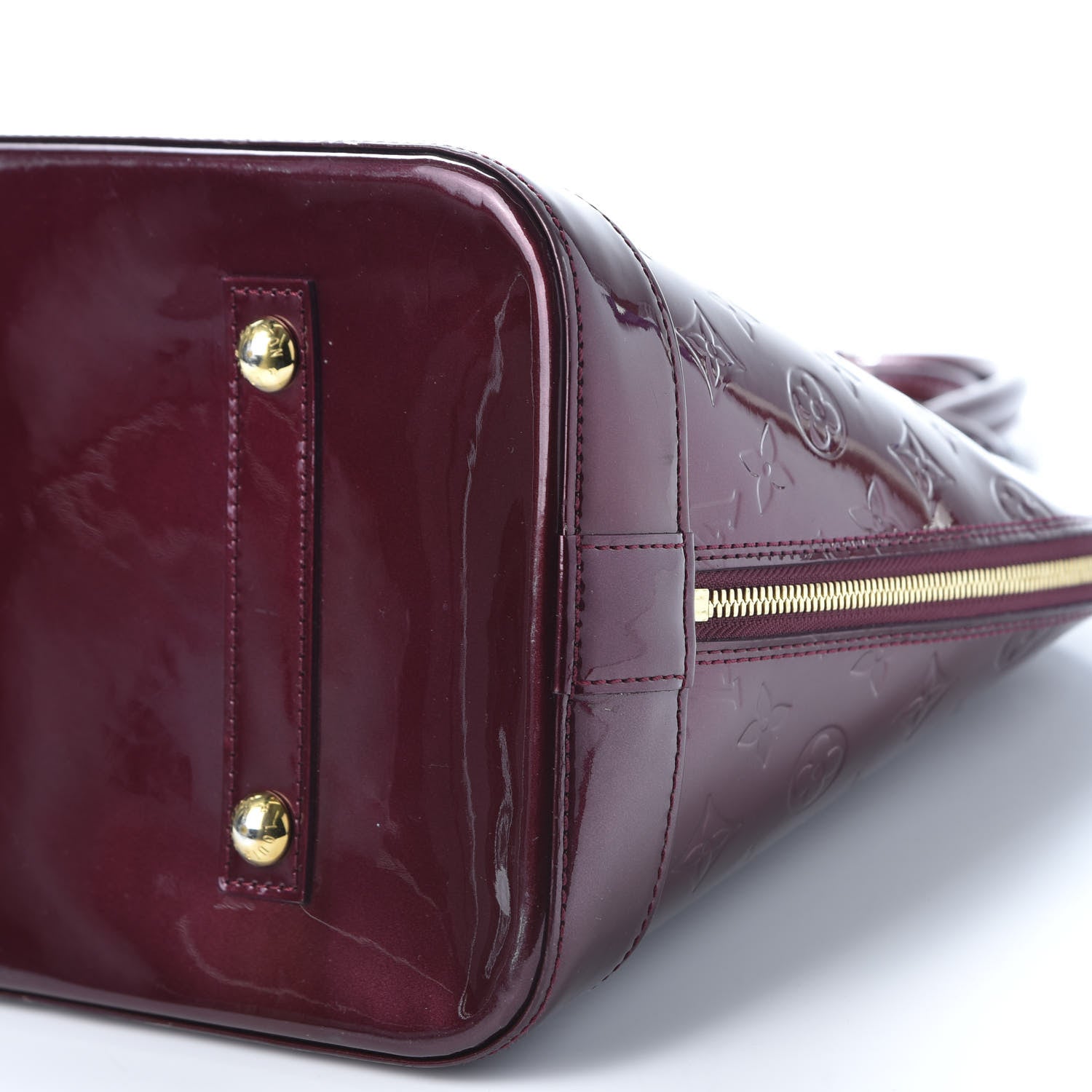 Louis Vuitton Vernis Alma GM Rouge Fauviste 6 of 9