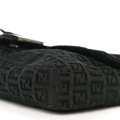 Fendi Zucchino Baguette Black 9 of 16