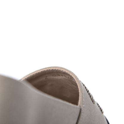 Chanel Canvas Grosgrain CC Espadrilles 36 Beige Black 8 of 9