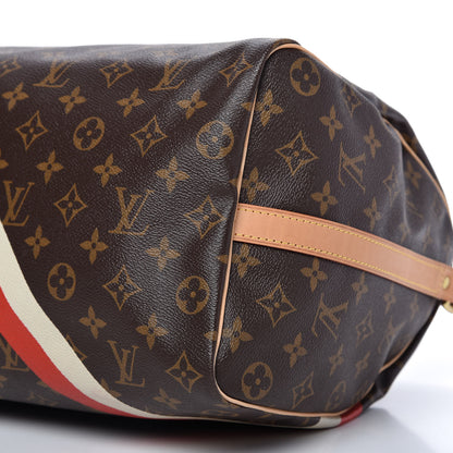 Louis Vuitton Monogram My LV Heritage Speedy Bandouliere 35 Ivoire Rouge 7 of 9