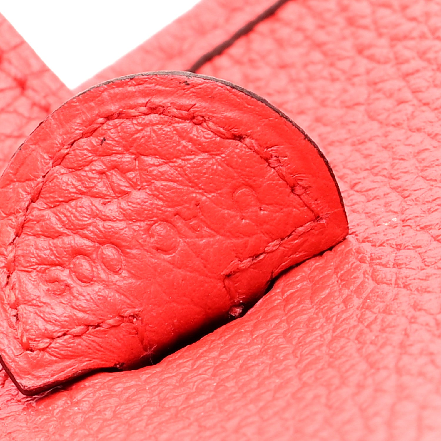 Hermes Taurillon Clemence Evelyne TPM Rouge Casaque 7 of 10