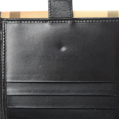 Burberry House Check Compact Wallet Black 9 of 12