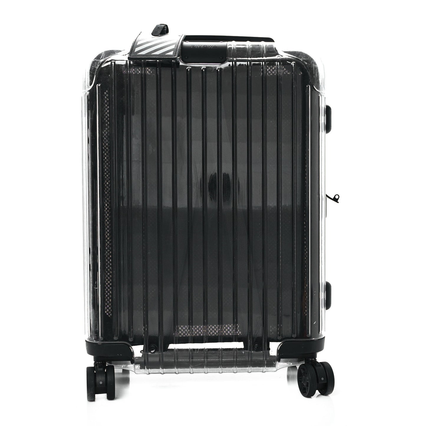 X RIMOWA Polycarbonate Luggage Transparent