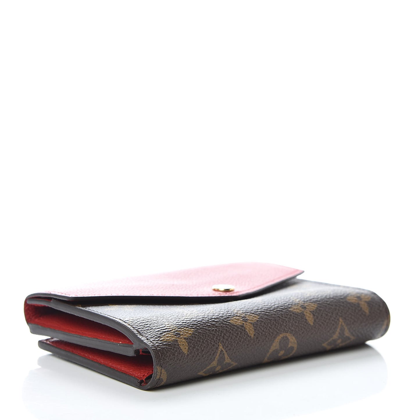 Monogram Pallas Compact Wallet Cherry