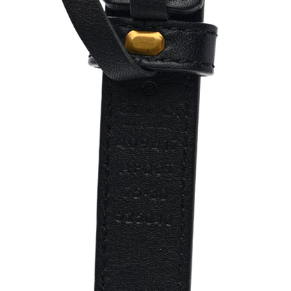 Gucci Calfskin Double G 20mm Belt 75 30 Black 3 of 4