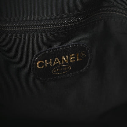 Chanel Paten Timeless CC Drawstring Backpack Black 6 of 10