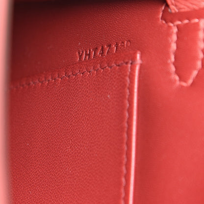 Hermes Epsom Mini Kelly Sellier 20 Rose Jaipur Rouge Vif 6 of 10