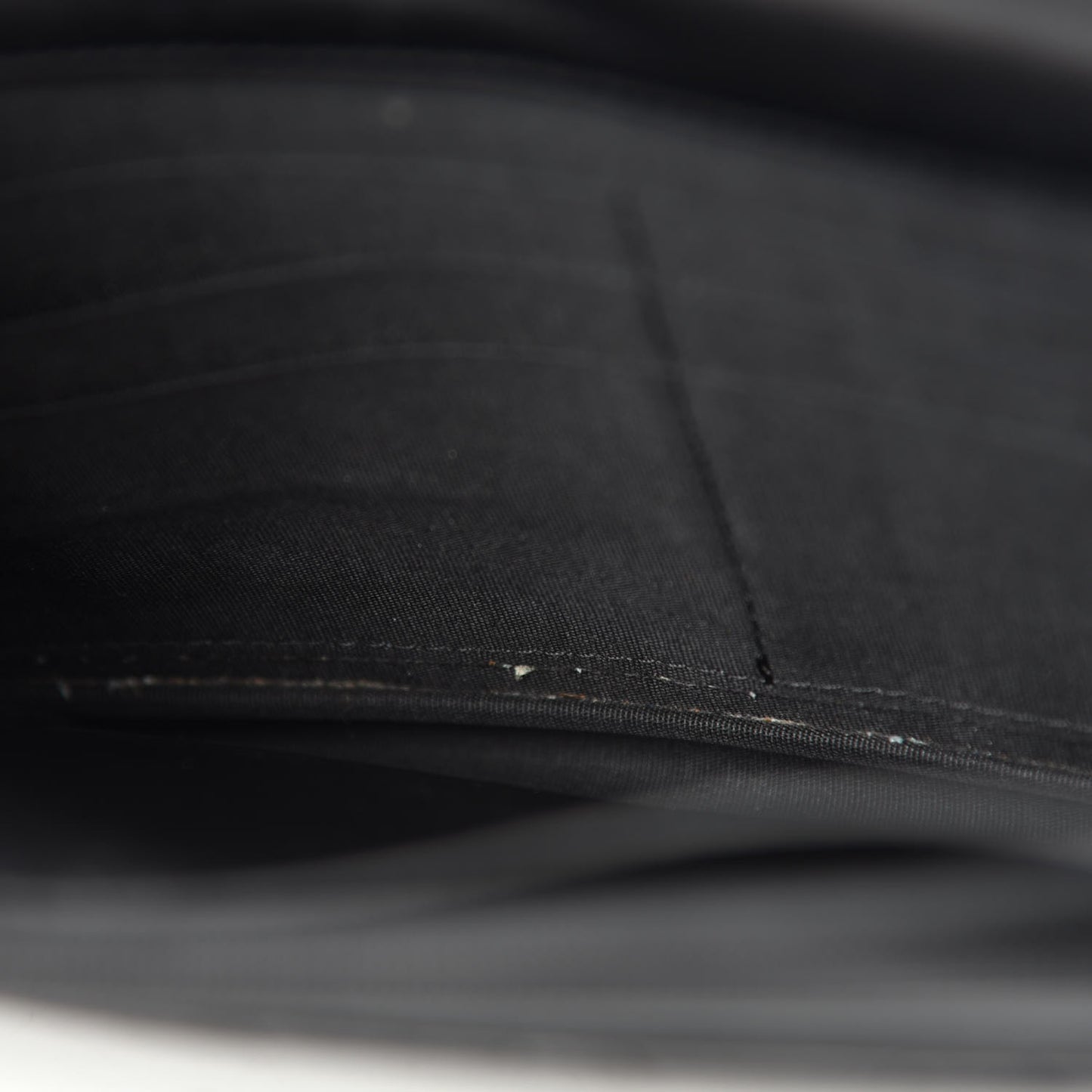 Lambskin Quilted Boy Wallet On Chain WOC Black